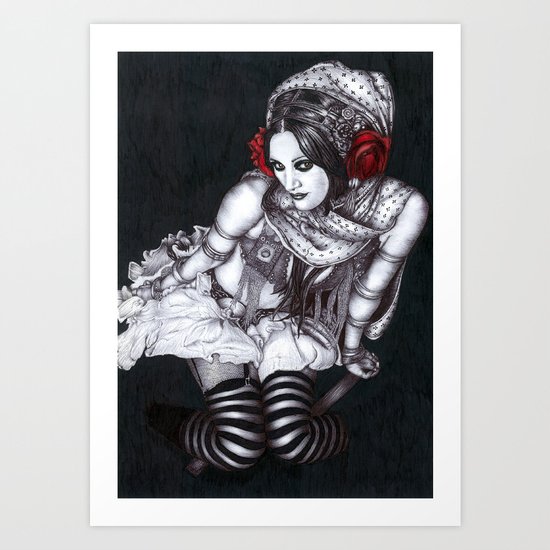 Rachel Brice Art Print