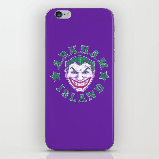 Arkham Island iPhone & iPod Skin