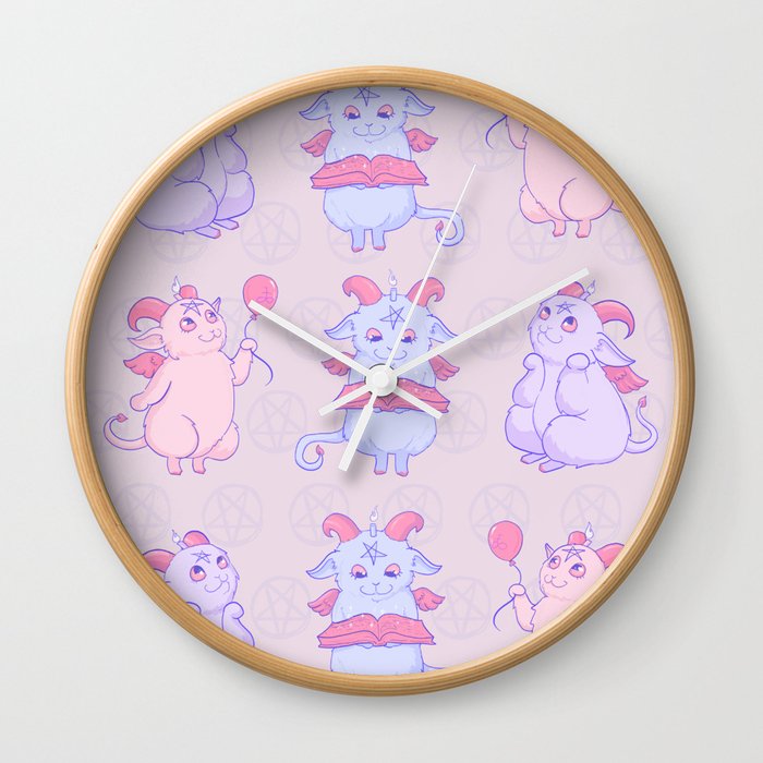 Baby Baph Wall Clock