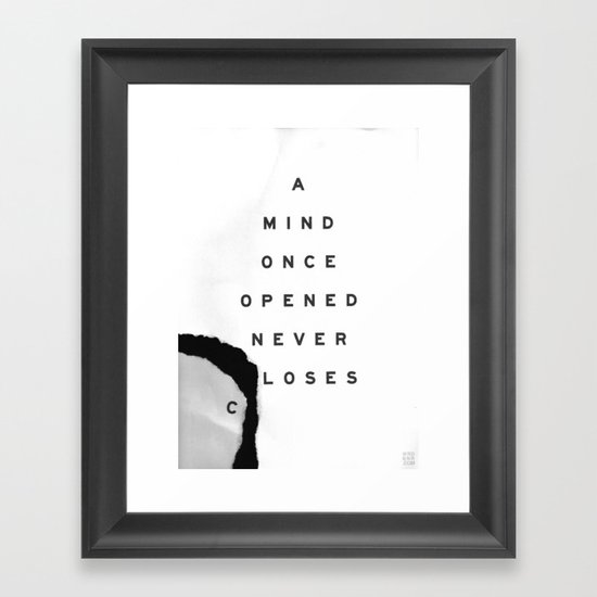 Loses Framed Art Print
