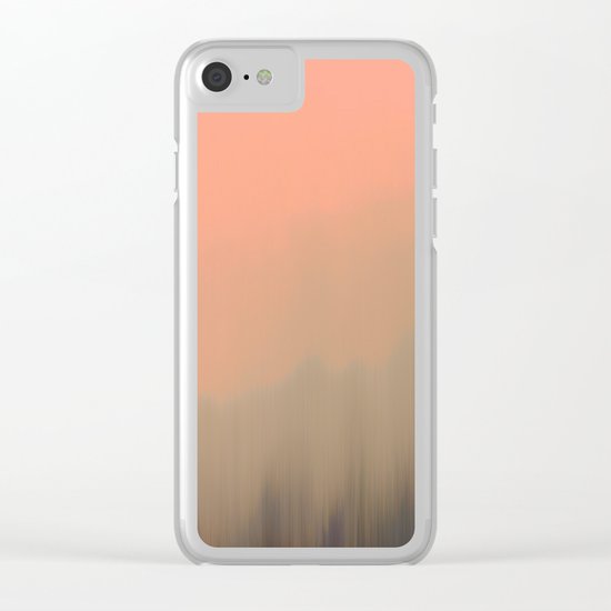 Empty Fog Clear iPhone Case