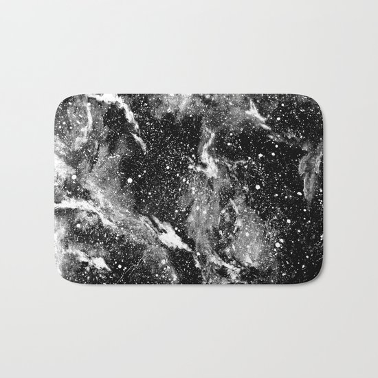 Galaxy (B/W) Bath Mat