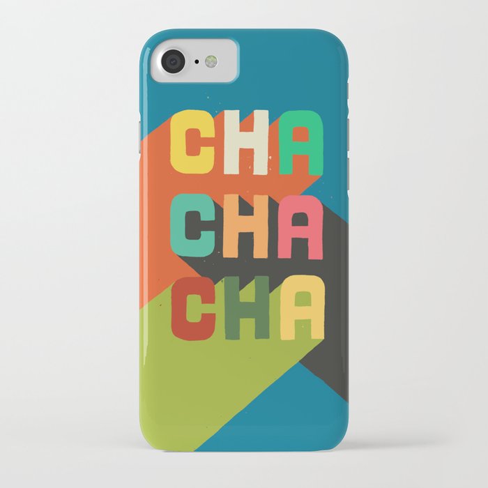 cha cha cha iphone case