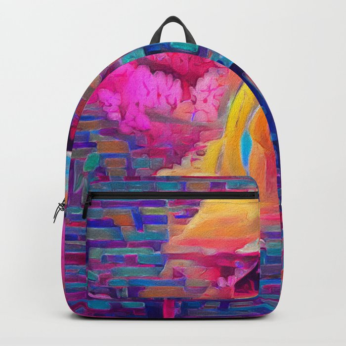 Pixel Art Backpack