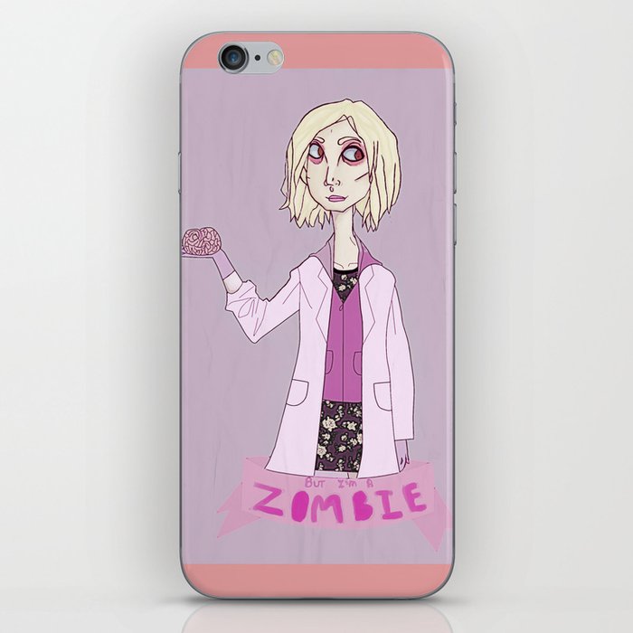 but i'm a zombie iPhone Skin