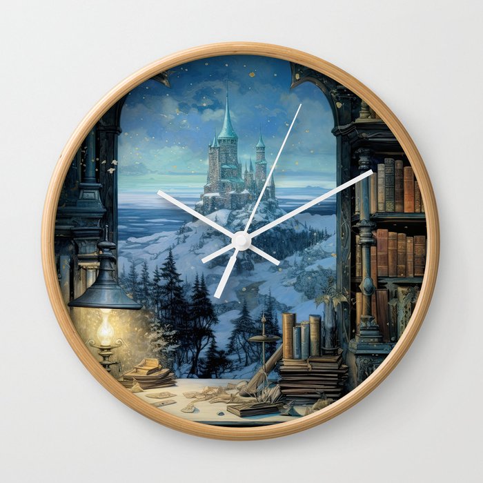 Wintersbane Wall Clock