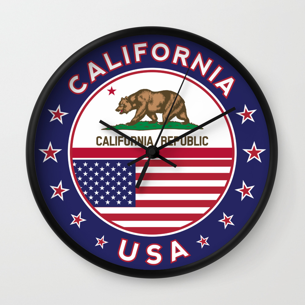 California California T Shirt California Sticker Circle