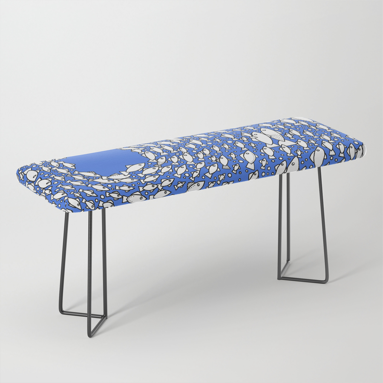 School Of Fish Bench By Hennabyhilary Society6