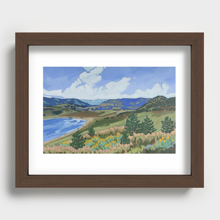 Change is Good and Beautiful Recessed Framed Print