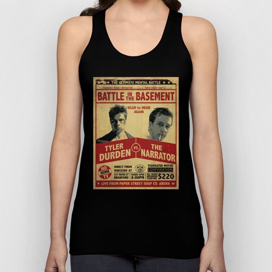 Fight Club Fight Poster Unisex Tank Top