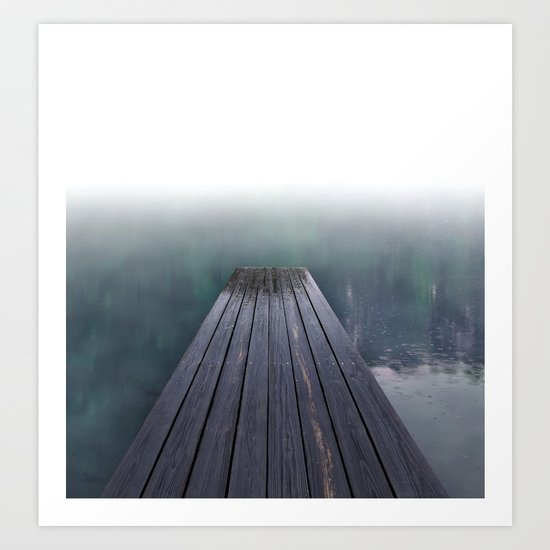 board Walk (smaller sizes) Art Print