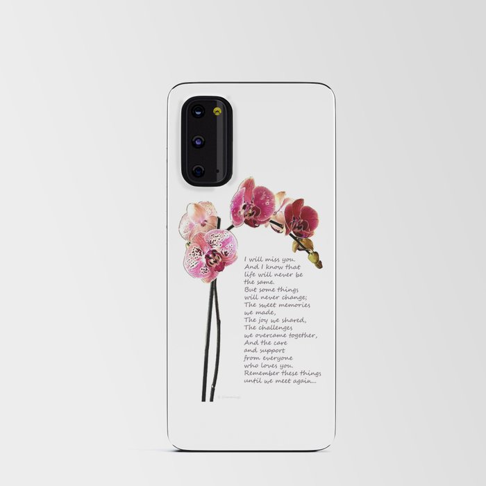 Grief Sympathy And Love Art - Remember These Things Android Card Case