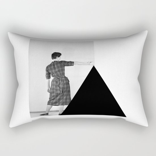 Be my Triangle Rectangular Pillow