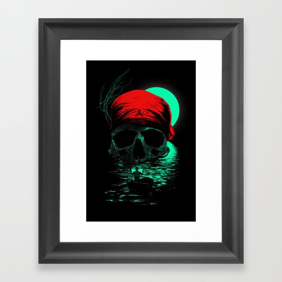 Treasure Hunting Framed Art Print