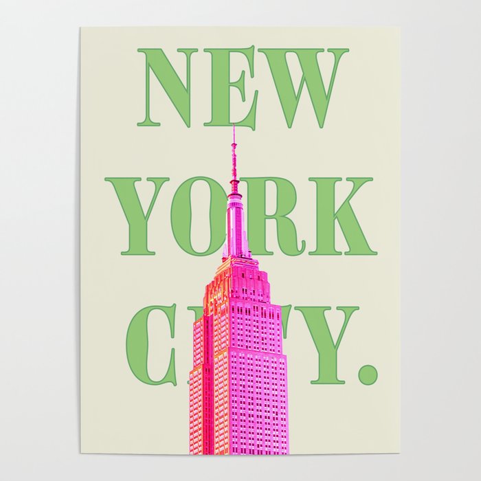 New York City Print Poster
