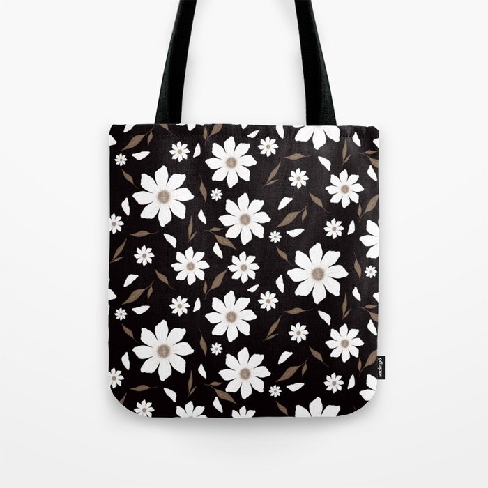 Flowers And leafs Tote Bag