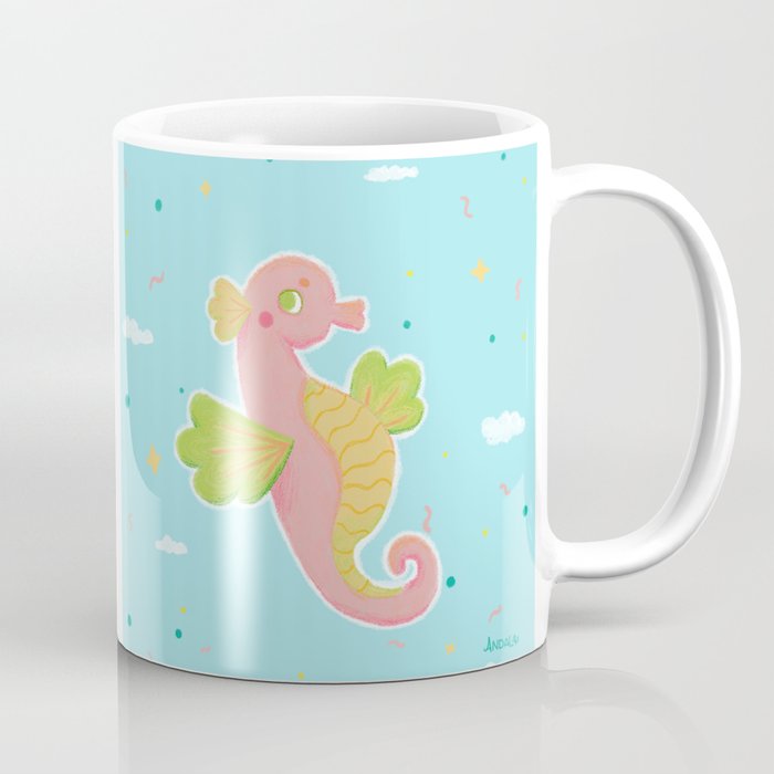 Summer Vibe - Seahorse Coffee Mug