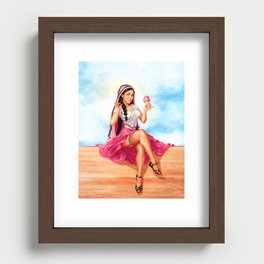 La Michoacana Recessed Framed Print