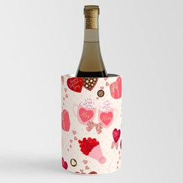 Valentine's Day Pattern Wine Chiller