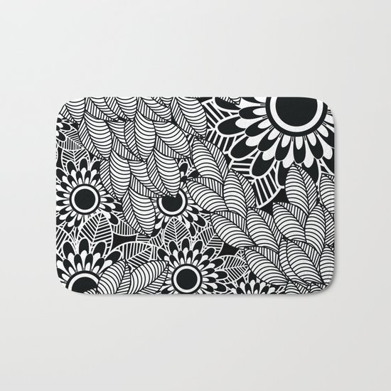 Pattern K Bath Mat