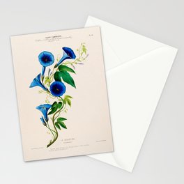 Celestine (blue bindweed) from "Flore d’Amérique" by Étienne Denisse, 1840s Stationery Card