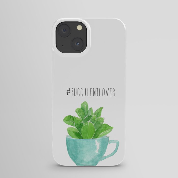 succulent lover iPhone Case