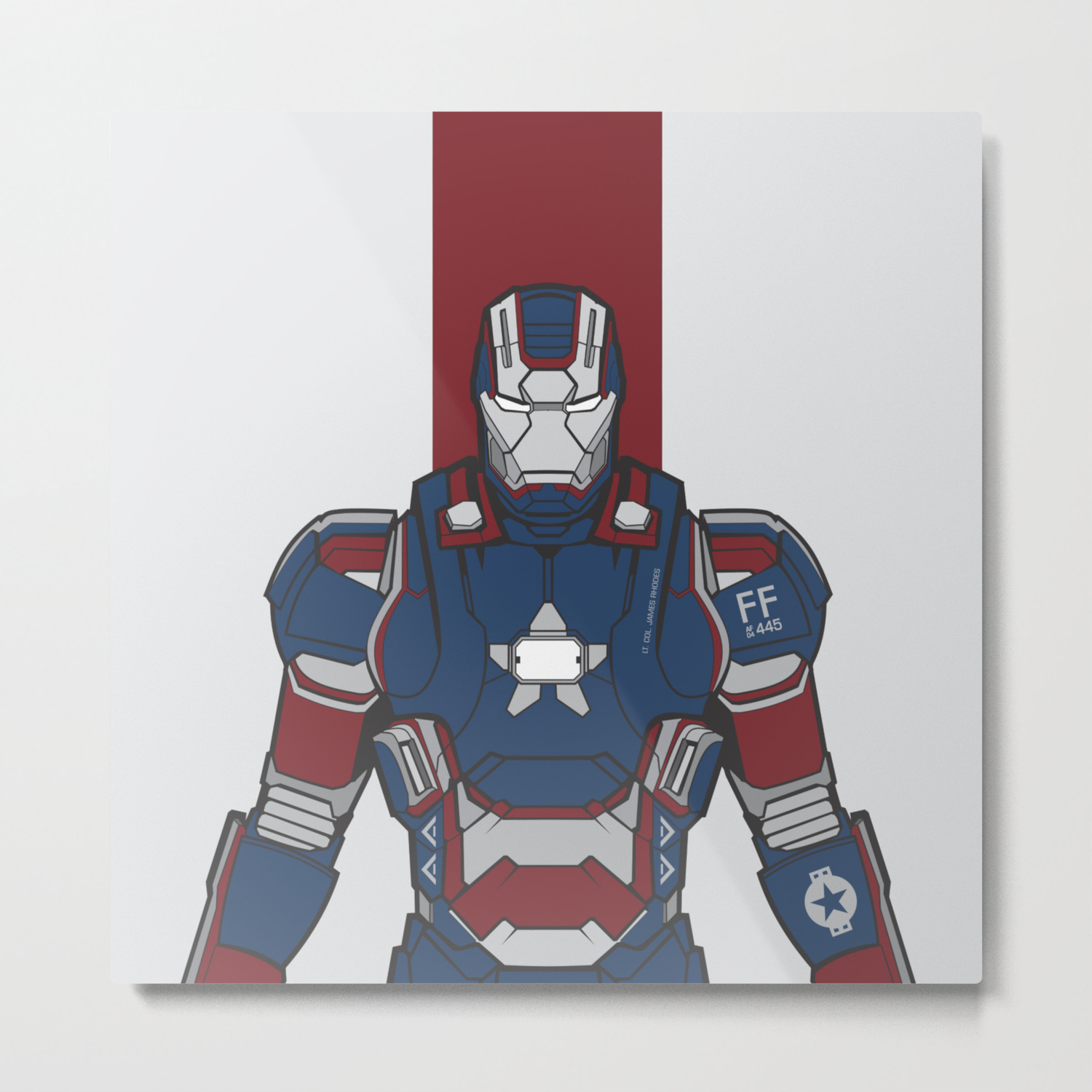 Iron Patriot Metal Print By Ekaperdana27 Society6