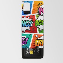 What Pow Bang Boom Comic Book Android Card Case