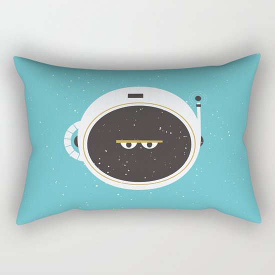 The Spaceman on Earth Rectangular Pillow