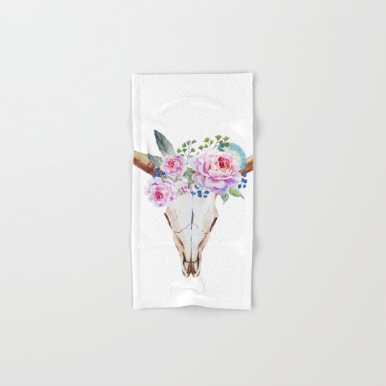 Animal Skull 07 Hand & Bath Towel