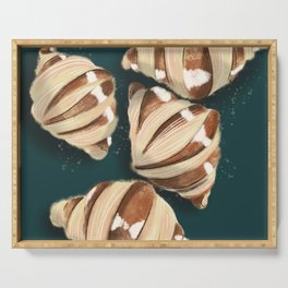 Croissants Serving Tray
