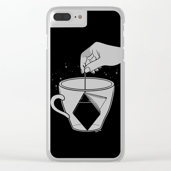 A Cup of Book Clear iPhone Case