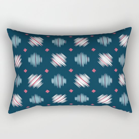 Kimono Pattern Rectangular Pillow