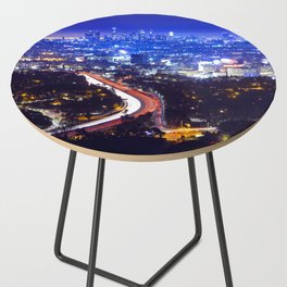 Midnight Los Angeles Side Table