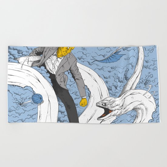 HJMB Beach Towel