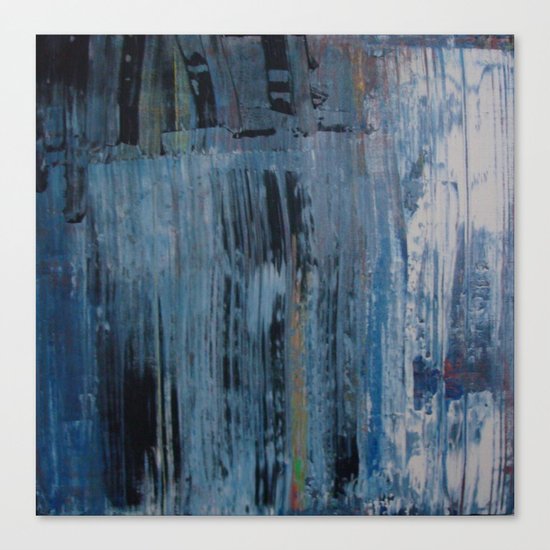 ABSTRACT BLUE Canvas Print