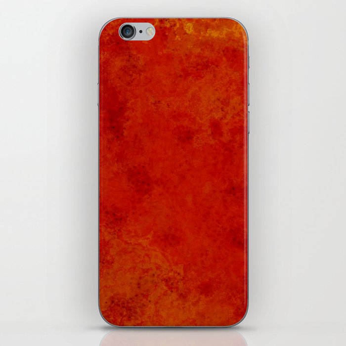 Bright Red iPhone Skin