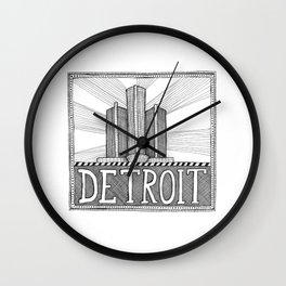 Detriot Wall Clock