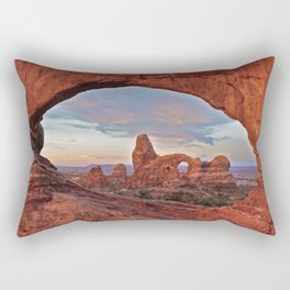 Turret Arch / Arches National Park  8-14-15  Rectangular Pillow