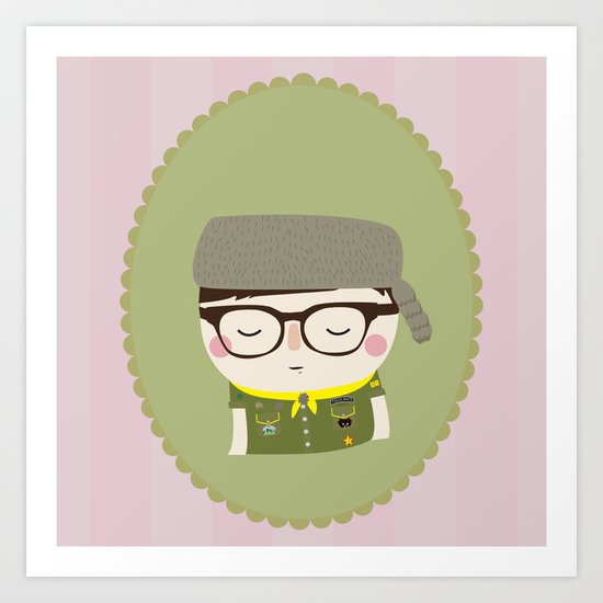 sam shakusky | moonrise kingdom Art Print