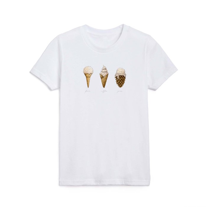 Ice Cream Cones Kids T Shirt
