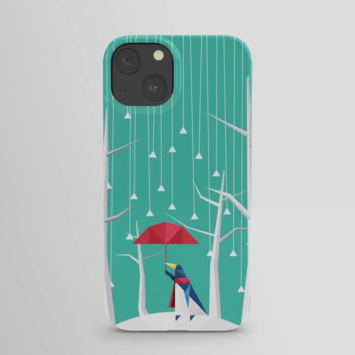 How Penguin Keep Their Body Temperature iPhone Case