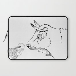A Cock and Bull Story Laptop Sleeve