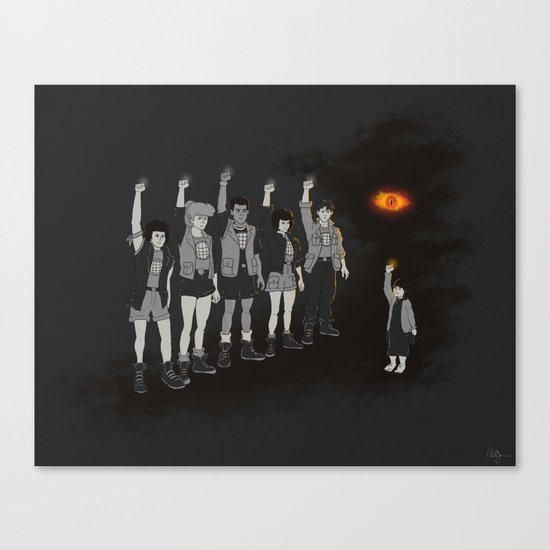 One ring ruins the group Canvas Print