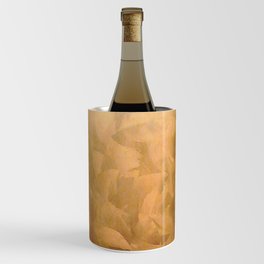 Brushed Copper Metallic Throw Pillow Art Print - Postmodernism - Jeff Koons Inspired Pop Art Wine Chiller