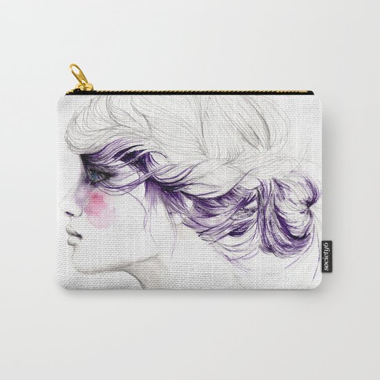 Purple Carry-All Pouch