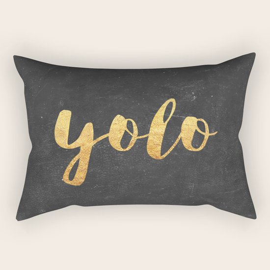 YOLO Rectangular Pillow