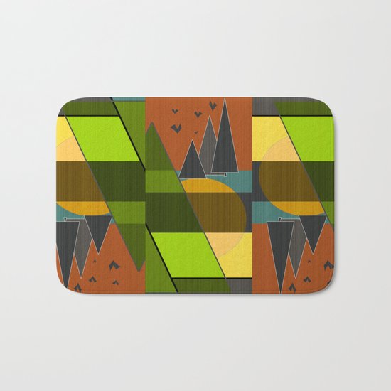 Abstraction. Bath Mat