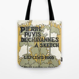 Pierre Puvis De chavannes, a sketch Lily Lewis Tote Bag