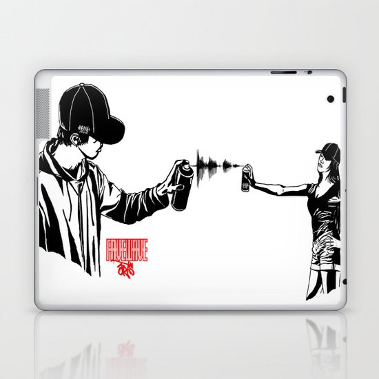 FAVEWAVEARTS Laptop & iPad Skin
